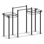 Master Fitness Rigg 10 Stål Sort